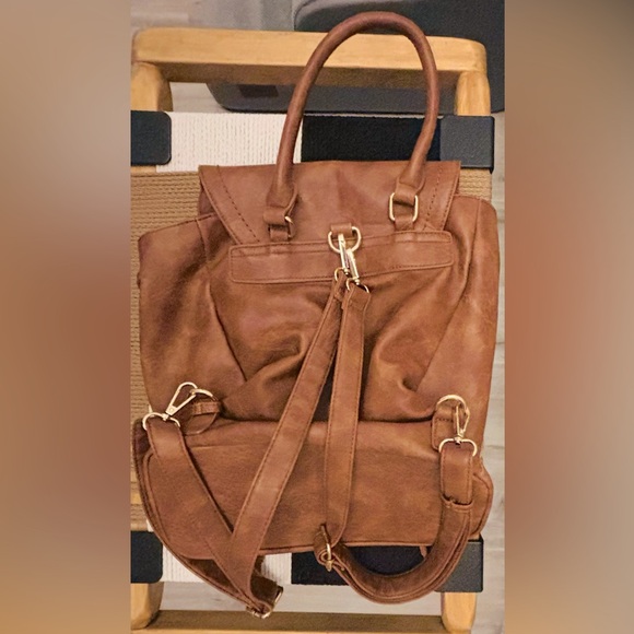 Sole Society Vegan Leather Backpack - Picture 2 of 4